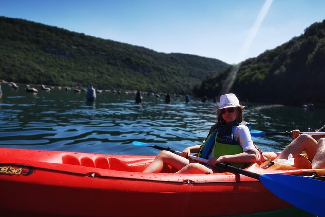 Kayaking Experience in Lim Bay Sea in The Croatian Fjord - Paddling through the Croatian fjord