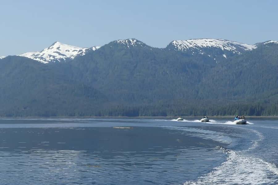 Ketchikan: Scenic Drive & George Inlet Fjords Zodiac Cruise - Mahoney Falls and the 2,000-foot view