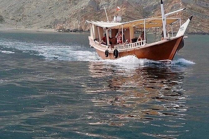 Khasab Dhow Cruise To Musandam Fjords With Lunch Onboard - Two swimming and snorkeling stops