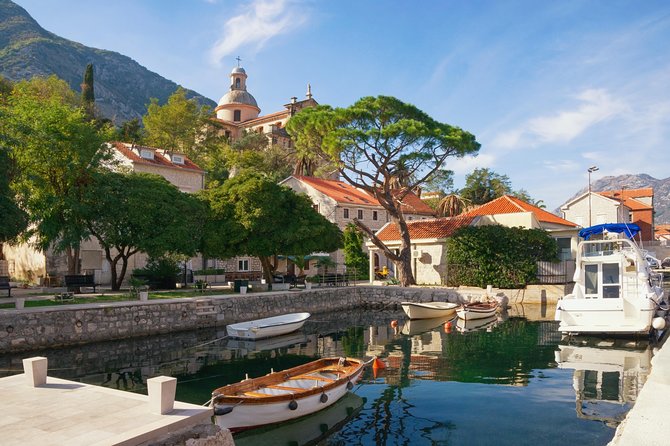 Kotor Bay Escape: Blue Cave, Beach & Swimming Time - Perast from the water