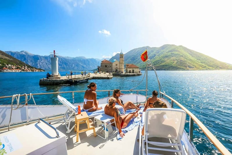 Kotor Bay: Full-Day Catamaran Cruise with Blue Cave Visit - Bijela and the first chance to swim