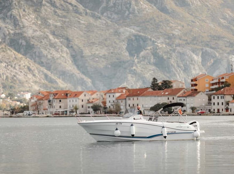 Kotor: Bay of Kotor and Blue Cave Speedboat Tour - Mamula Island and the open Adriatic