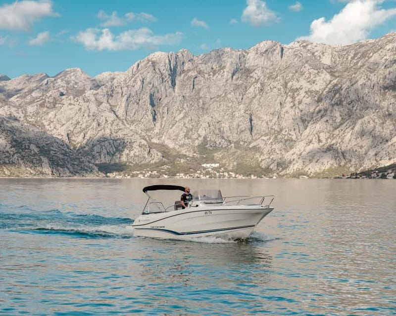 Kotor: Bay of Kotor and Blue Cave Speedboat Tour - Swimming at Montenegro’s Blue Cave