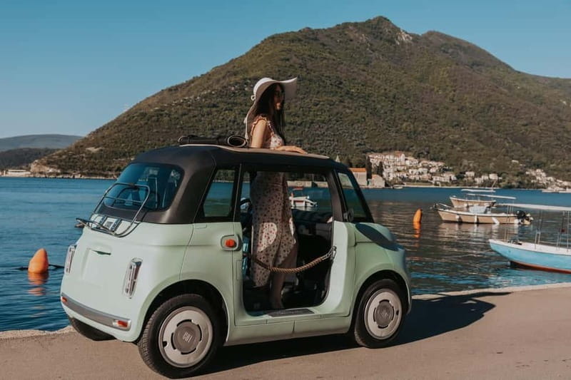 Kotor: Bay of Kotor and Tivat Electric Car Tour - The coastal road through Markov Rt and Stoliv