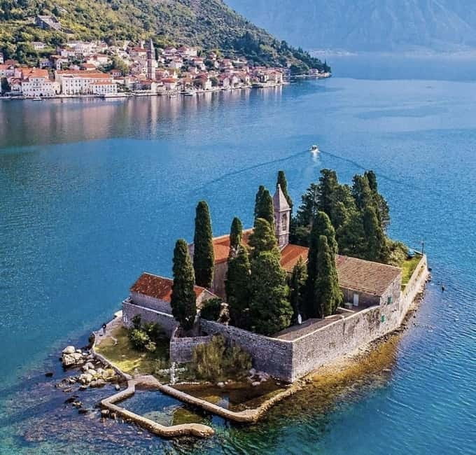 Kotor: Private Blue Cave + All destinations inside Kotor Bay - The long return across the outer bay