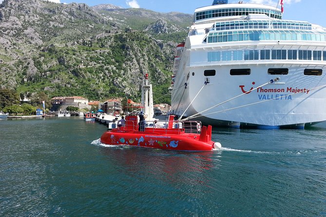 Kotor Red Semi-Submarine Tour: Underwater Cabin Family Adventure - Forty minutes above water around the Bay of Kotor
