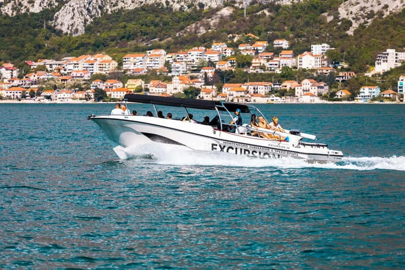 Kotor: Scenic Kotor Bay Highlights by Private Speedboat - Cruising the first stretch of Kotor Bay