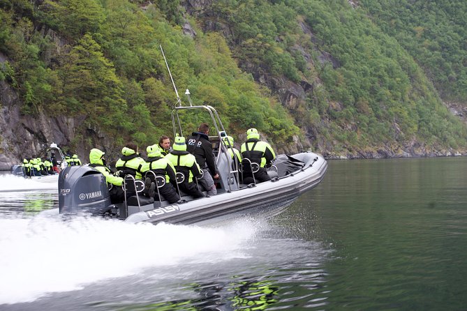 Lysefjord RIB Safari from Stavanger - Hengjanefossen, the Whiskey Falls stop
