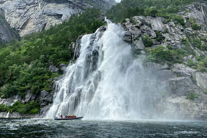 Lysefjorden & Pulpit Rock RIB-Safari from Stavanger - What the small RIB changes