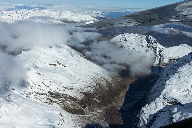 Milford Sound and Big Five Glaciers Scenic Flight - Mt. Aspiring and the glacier route