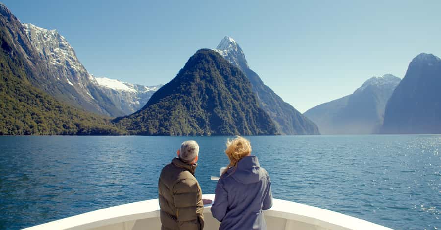 Milford Sound: Boutique Small-Boat Cruise - Mitre Peak and Sinbad Gully begin the show