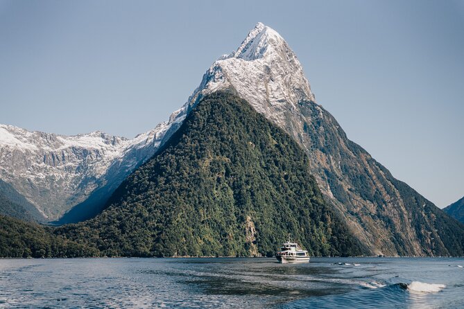 Milford Sound Coach, Cruise and Flight Sightseeing Tour from Queenstown - Boarding the Milford Sound cruise