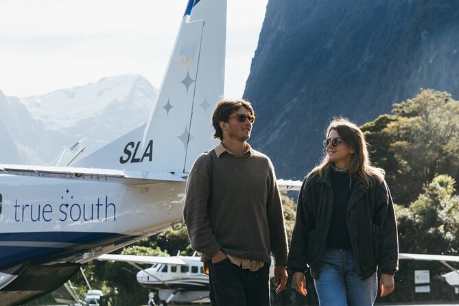 Milford Sound Fly-Cruise-Fly Tour from Queenstown - A different view on the flight home