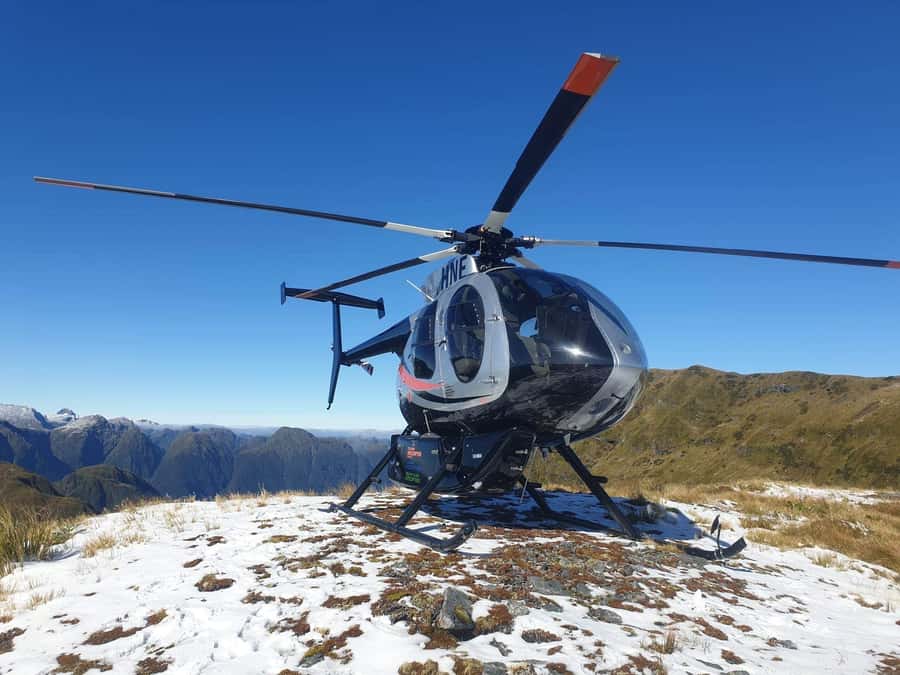 Milford Sound: Glacier and Waterfall Helicopter Experience - Following the Milford Track through Arthur Valley