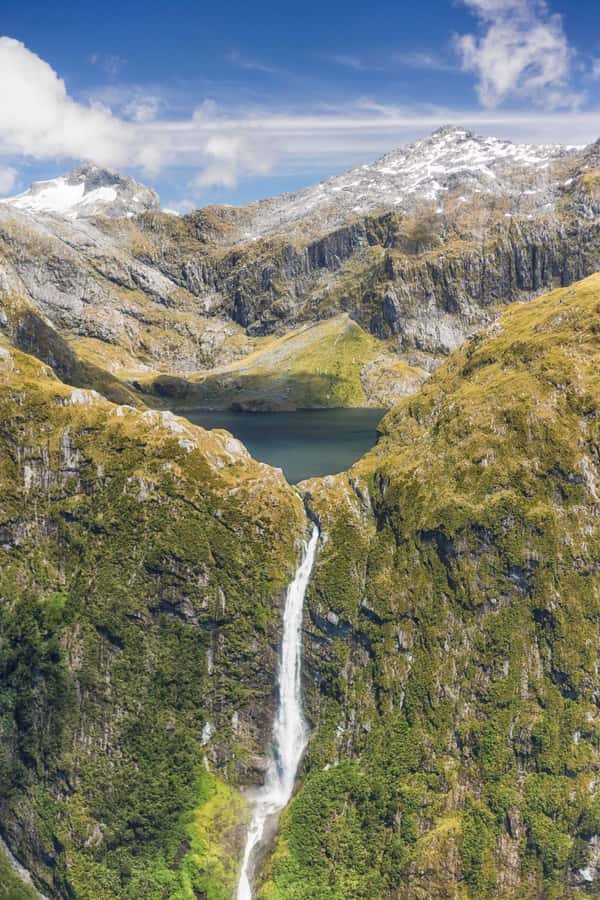 Milford Sound: Glacier and Waterfall Helicopter Experience - First landing at Tutoko Glacier