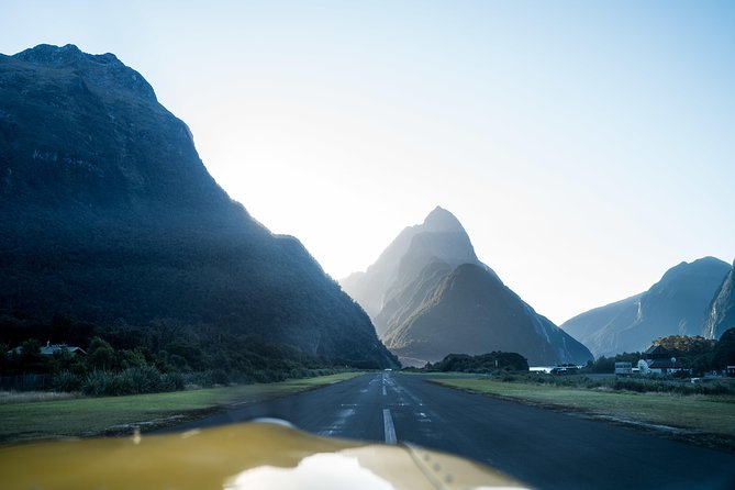 Milford Sound Glacier Flight & Cruise from Wanaka - Leaving Wanaka Airport over two famous lakes