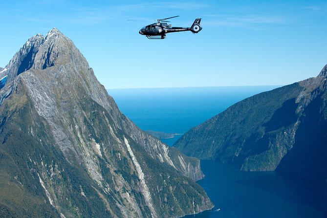 Milford Sound Helicopter Flight and Cruise from Queenstown - Why flying makes Milford Sound a different day