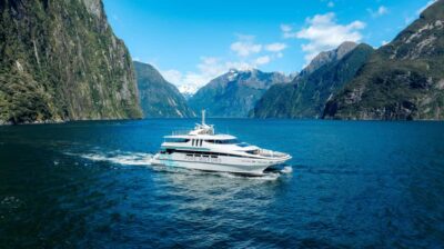 Milford Sound: Nature Cruise on a Modern Catamaran