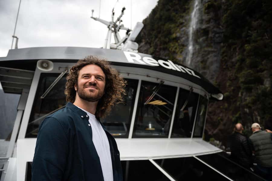 Milford Sound: Premium Small Group Cruise with Canape Lunch - Waterfalls at close range