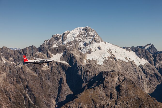 Milford Sound Scenic Flight from Queenstown - Why Milford Sound looks different from the air