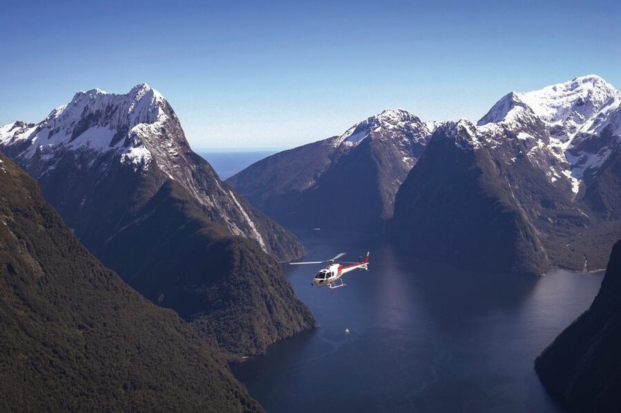 Milford Sound Scenic Helicopter Flight with Landing - The glacier or alpine landing