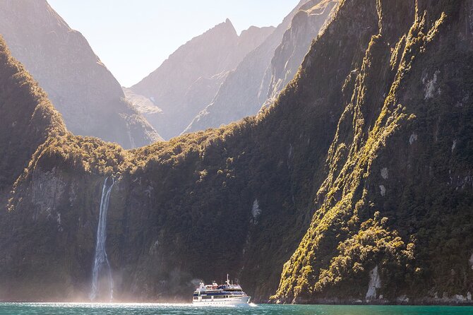 Milford Sound Tour: Cruise & Flight - Mirror Lakes, reflections at walking pace