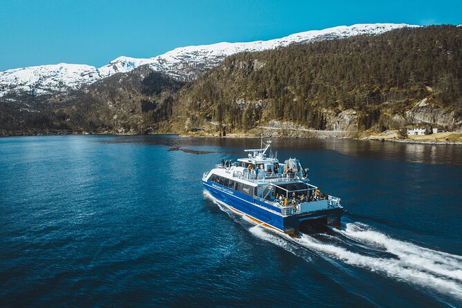 Mostraumen Fjord Cruise - What the boat ride feels like
