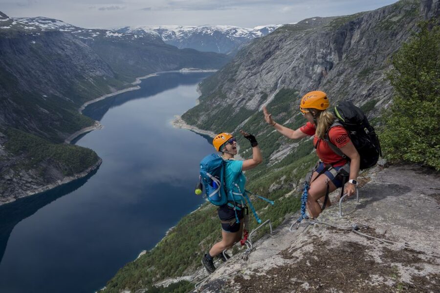 Odda: Full-Day Trolltunga Via Ferrata & Sky Ladder Adventure - The Sky Ladder adds the day’s sharpest thrill
