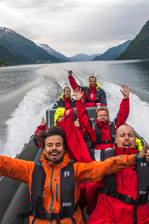 Odda: RIB Boat Tour on the Hardangerfjord - A moving view of steep mountains and wildlife