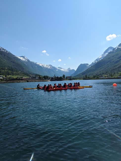 Olden: Fjord Kayaking + Drysuit & Safety Boat - Key points to know before you book