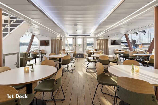 Oslo fjord 3-Course Dinner Cruise with Live Music - Returning past Oslo’s waterfront icons