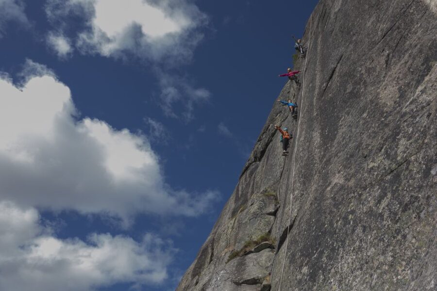 Overnight: Trolltunga Via Ferrata Sky Ladder Glamping - Arriving at the Trolltunga domes