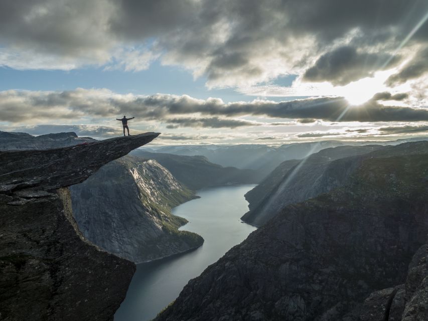 Overnight: Trolltunga Via Ferrata Sky Ladder Glamping - The via ferrata adds real height and effort