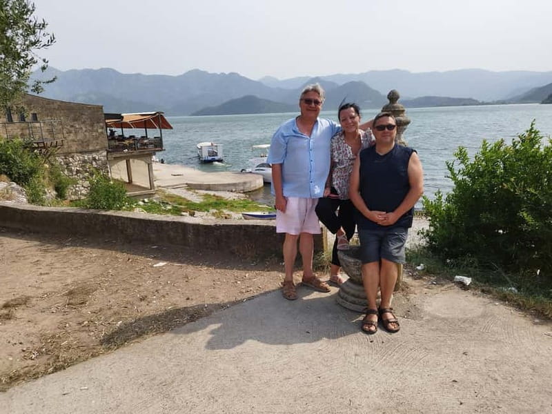 Podgorica: Kotor Bay, Budva, Sv Stefan, & Skadar Lake Tour - Sveti Stefan from the viewpoint