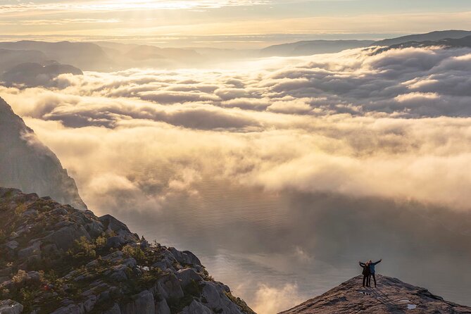 Preikestolen Sunrise Hike And Breakfast Buffet - The descent and breakfast at Preikestolen Fjellstue