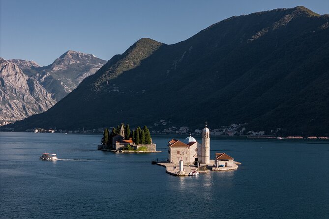 Private Guided Tour in Kotor Bay with Speedboat Food and Wine - Our Lady of the Rocks and its unusual foundation