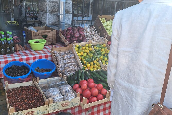 Private Guided Tour in Kotor Bay with Speedboat Food and Wine - Tasting Kotor at the farmers market
