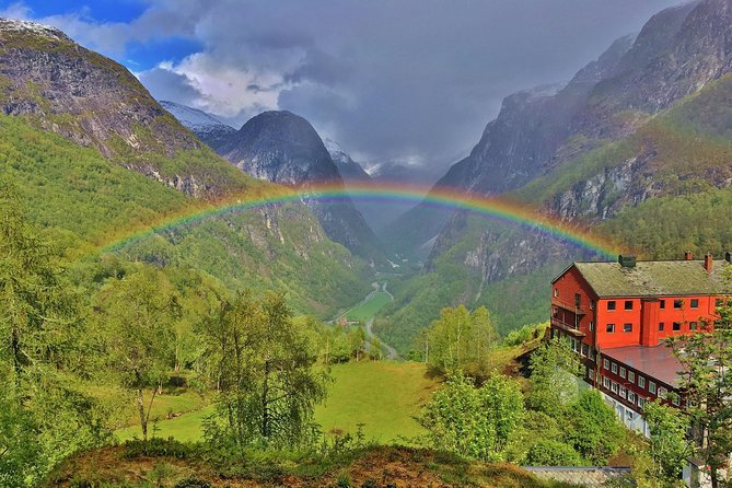 PRIVATE GUIDED TOUR: World Heritage Fjord Landscape – Viking Special – from Flåm - Stalheimskleiva and Stalheimsfossen