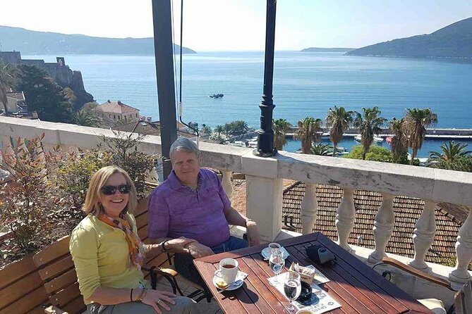 Private Montenegro Tour from Dubrovnik (incl. Bay of Kotor and Budva Riviera) - Sveti Stefan from the Adriatic highway