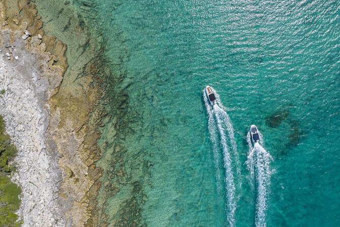 Private Speedboat Tour to Lim Fjord and Red Island - Sveti Andrija and its tiny harbor