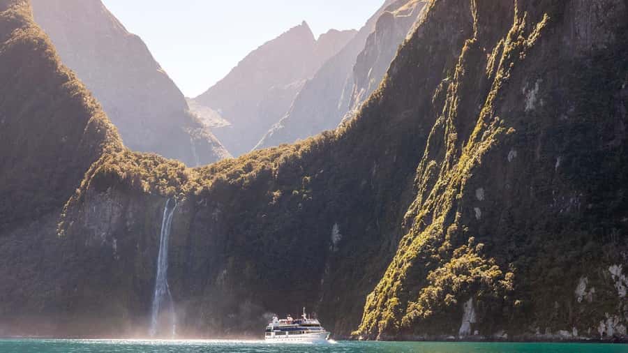 Queenstown: Milford Sound Day Trip - Cruise & Picnic Lunch - The Milford Sound cruise, 1 hour 45 minutes on the water