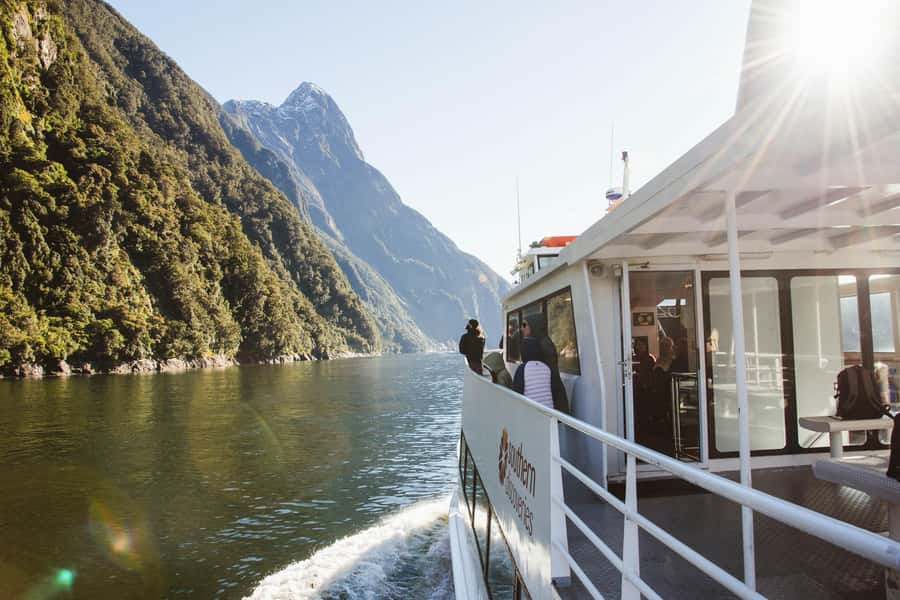 Queenstown: Milford Sound Flight and Cruise - Landing at Milford Sound Airport