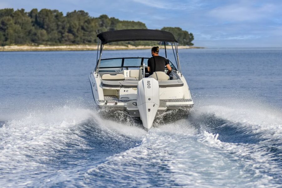 Rovinj or Vrsar: Lim Fjord & Rovinj islands Speedboat Tour - Figarola Island, a local-style swimming pause