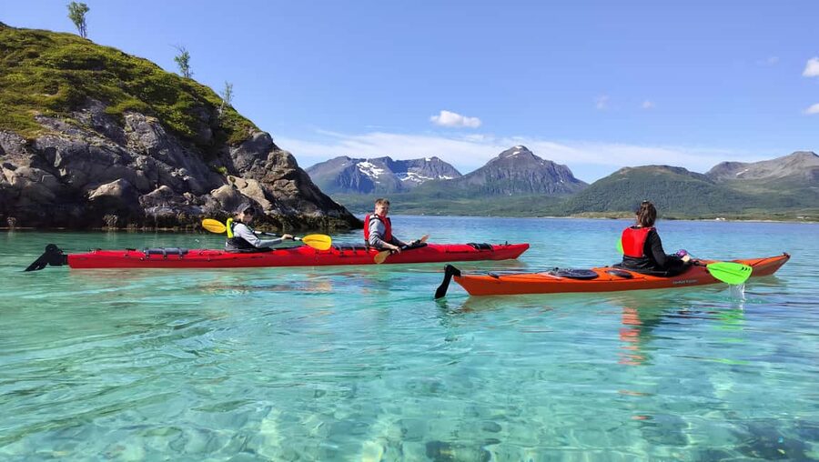 Senja: Guidet Fjord Kayaking in Ånderdalen Nationalpark - Paddling into Ånderdalen National Park