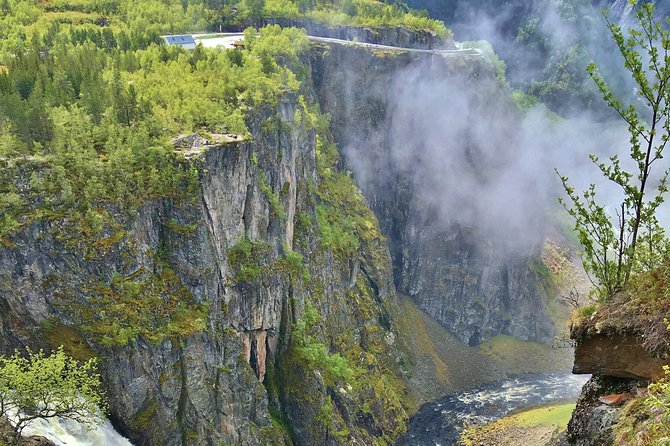 SEVEN WATERFALLS TOUR: Private roundtrip to the Hardanger Fjord, 12 hours - Crossing the Hardanger Bridge toward Eidfjord