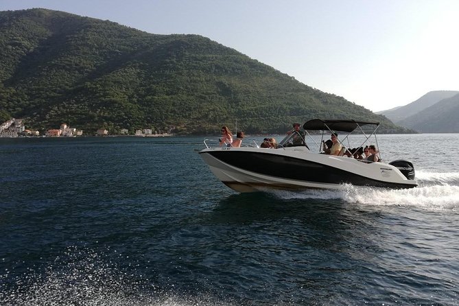 Speed Boat Trip: Kotor Bay attraction , Blue Cave and beach time - Lustica’s submarine base adds a strong sense of place