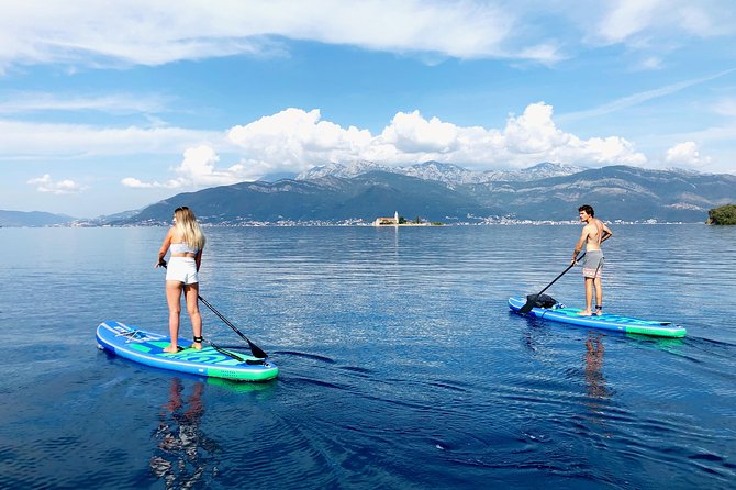 Stand-Up-Paddle Board at Bay of Kotor from Tivat or Kotor - Getting on the water near Tivat and Kotor