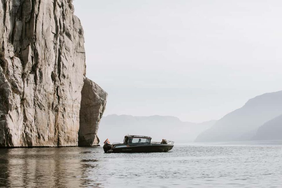 Stavanger: Boat Safari to Lysefjord and Preikestolen - Fantahåla, a short stop with a local story