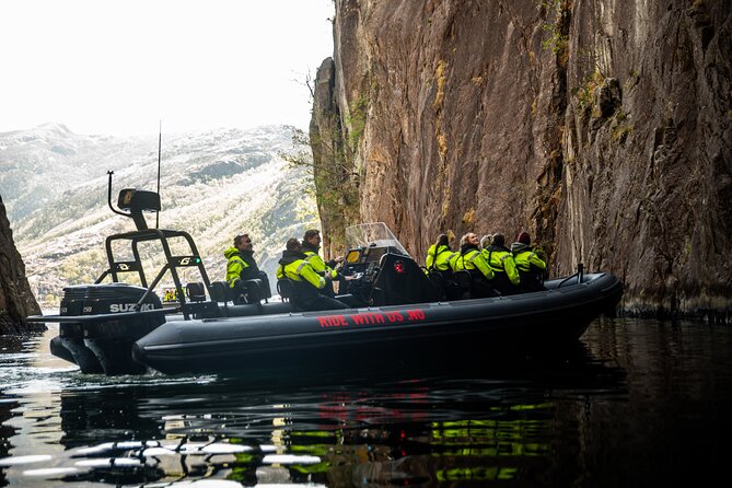 Stavanger Boat Tour with Pulpit Rock, Waterfalls and Goats - A fast way into Lysefjord from Stavanger
