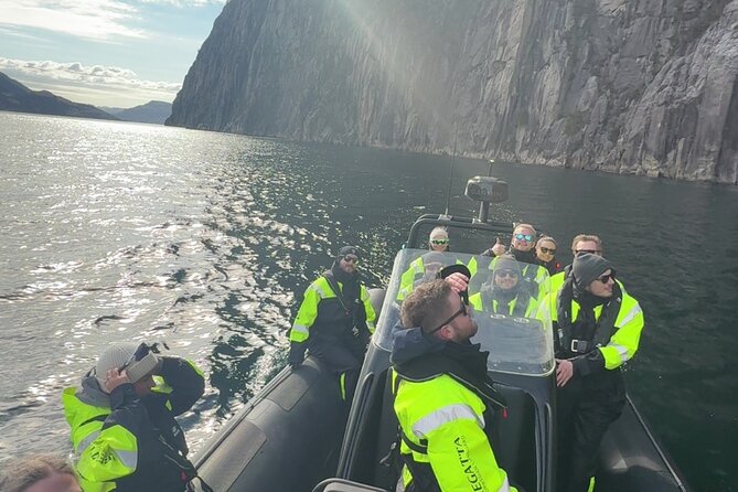 Stavanger Boat Tour with Pulpit Rock, Waterfalls and Goats - Hengjanefossen, the waterfall you may reach toward